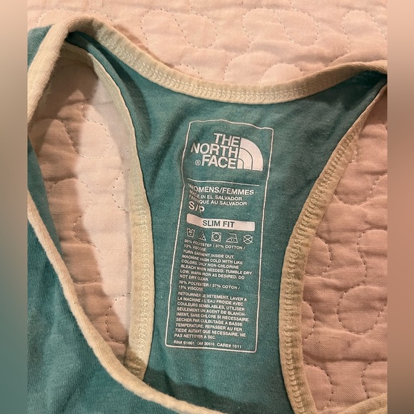 The north face cotton tank top size small color blue - Picture 2 of 4